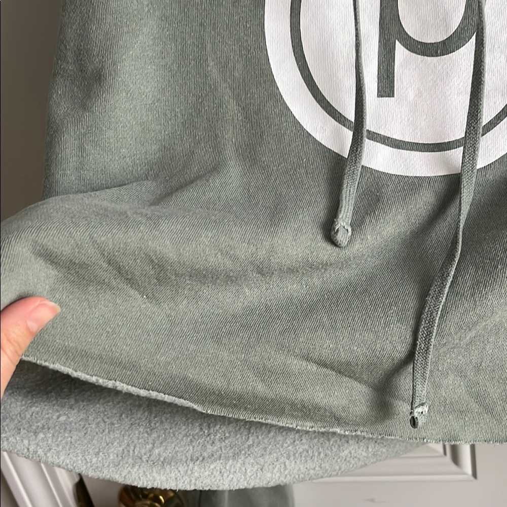 Pure Barre Green Hoodie with White Logo - Picture 4 of 6